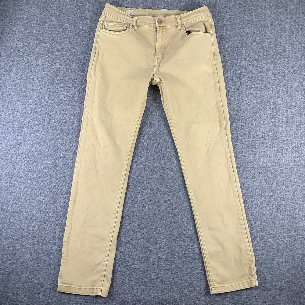 Mugsy Jeans Men 32x31 Scouts Brown Stretch Modern Preppy